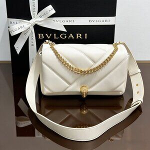 BVLGARI Serpenti Forever Maxi Chain Shoulder Bag